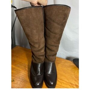 La Canadienne leather Suede boots 8.5